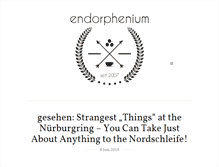 Tablet Screenshot of endorphenium.de